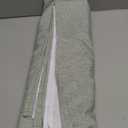 No Hooks Needed Linen Textured Shower Curtain with Snap-in Fabric Liner Set,Hotel Luxury Decor Shower Curtains for Bathroom with Mesh Top Window,Waterproof & Washable,71Wx74H,Sage Green