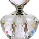Extremely Transparent Empty Crystal Perfume Bottle Refillable Glass Contianer 12ml