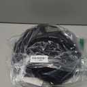 GRACE KARIN Women's Fall Knit Sweater Top, Long Sleeve Merino Wool Blend Pullover, Casual Crewneck Waffle Clothes 2025 (Black) XL