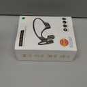 Hostena Swimming Headphones IP68 Waterproof, Open Ear Bone Conduction Underwater Headphones Bluetooth 5.4& MP3 with 32GB Memory Card, Soft/Skin/Lightweight Sound Swim Earbuds-SurfAudio(Green)