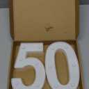 50th Birthday Decorations Woman Man,Marquee Numbers for 50th Wedding Anniversary Decorations,Light Up Numbers 50 Sign for Party Backdrop Wall Decor,50 Birthday Centerpieces Table Decoration