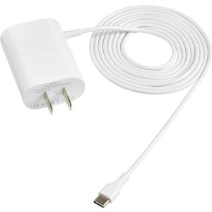 6ft Power Adapter Compatible with Google Mesh Home WiFi System Power Cable - USB Type C (1 Pack)