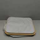 LONBET Laundry Basket with Lid, Made from Breathable Fabric | Aesthetic Clothes Hampers for Laundry with Side Handles & Sturdy Bamboo Frame (26 Gallons - Single, Light Gray)