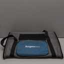 BurgeonNest Cat Carrier for Large Cats 20 lbs, Soft-Sided Pet Carrier for Small Dogs Medium Puppy Under 25 lbs, Puppy Travel Bag with Big Storage Bag, 4 Ventilated Windows, 3 Doors (Blue)