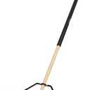 Harper 20201044 24 in. Indoor/Outdoor Dry All-Purpose Push Broom with Dual Bristles, for Dust, Gravel, Debris