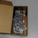 Blink Doorbell Mount No Drill, Anti-Theft Blink Doorbell Camera Mount with Rain Cover Fit for Blink Video Doorbell 1st & 2nd Gen, Camera Doorbell Mount No Block Sensor & Night Vision (Black)