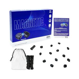 Magnetic Chess Game,Tabletop Magnetic Game,New Magnetic Chess Board Game,Family Game for Kids and Adults,Party, Travel Portable Games 40 Magnetic