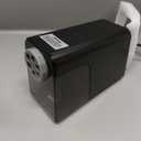 AFMAT Electric Pencil Sharpener Heavy Duty, 6 Holes, Auto Stop Pencil Sharpeners for Classroom, Electric Sharpener for 6-11mm Colored Pencils, 7000 Sharpenings, Fast Sharpen, Save Pencils PSX1 (Black)