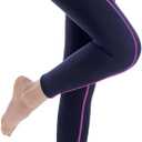 GoldFin Wetsuit Pants Women, 2mm Wetsuits Neoprene Pants Keep Warm for Water Aerobics Swimming Surfing Diving Kayaking (3X-Large, Fuchsia Line)