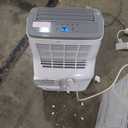 BLACK+DECKER Portable Air Conditioner, 8,000 BTU (3,950 BTU SACC) for Rooms up to 400 Sq. Ft., Portable AC with Follow Me Remote Control and Window Kit, BPACT08WT, White