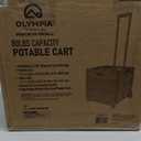 Olympia Tools 85-010 Grand Pack-N-Roll Portable Tools Carrier with Telescopic Handle, 80 Lb. Load Capacity, Black