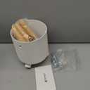 Tree Nest Christmas Tree Stand Base for 3ft 4ft 5ft Modern Tabletop Christmas for Real Small Tree Mini Christmas Tree Holder for Xmas Tree Decoration White