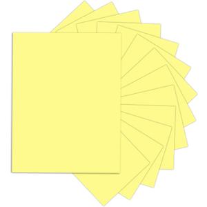 24 Sheets Yellow Cardstock 8.5 x 11 Thick Paper, Goefun 80lb Card Stock Printer Paper for Invitations, Menus, Wedding, DIY Cards