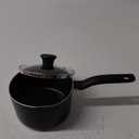 T-fal Specialty Nonstick Handy Pot with Glass Lid 3 Quart Oven Safe 350F Cookware, Pots and Pans, Dishwasher Safe Black