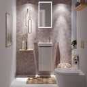 hansgrohe AddStoris Single Hook in Brushed Bronze 1-inch Accessories in Brushed Bronze, 41742140