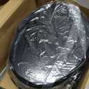 Gourmia 12 Cup One-Touch Coffee Maker  Pause and Serve with Automatic Keep Warm, Easy View Water Window, Compact Design, Stainless Steel Accents, Black