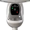 Lasko Cyclone Pedestal Fan, Adjustable Height, Remote Control, Timer, 3 Speeds, for Bedroom, Kitchen, Office and Living Room, 18", White, 1885, Large
