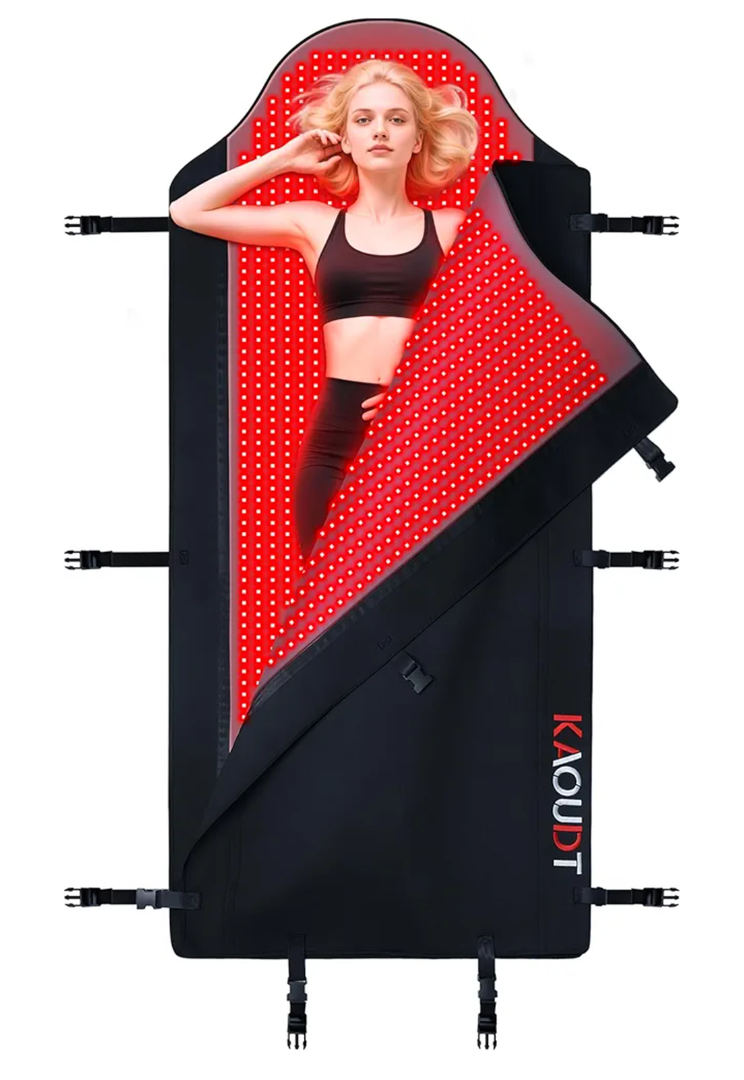 2026 Medical-Grade TPU Red Light Therapy Mat for Full Body Pain Relief, 72"x33" Dual Wavelength Infrared Red Light Blanket with 2600 LEDs for Home Use