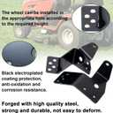 KOOTANS 42" Deck Gauge Wheel Bracket Kit for Husqvarna AYP Poulan Ariens Craftsman 532181040 525509501 YTH22V42 YTH2042 YTH18542 GWN42B Lawn Mowers and Tractors