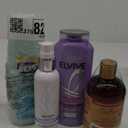 1.L'Oreal Elvive Shampoo 2. Shea Moisture Shampoo 3.Color wow 4. Vo5 Conditioner