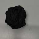 Jumwrit Big Rose Flower Hair Claw Clip Strong Hold Acrylic Floral Hair Jaw Clip Fashion Bun Holder Hair Clamp Accessories for Women Girls (Black)