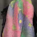 lasoftan Toddler Couch, 2-in-1 Soft Kids Couch Bed Fold Out, Toddler Chairs Comfy for Boys & Girls, Convertible Kids Sofa to Lounge for Playroom, Gift for Birthday, Children's Day - Glow Unicorn | Portable, Convertible, Removable Cover