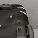 Samsonite black Softside carry-on white piping