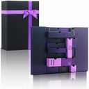 AVUX 16 Drawers Magnetic Closure Gift Box for Gifts - A Purple Colored Luxury & Cute Empty Gift Box with Laser Printed for Birthday, Anniversaries, Wedding, and Christmas