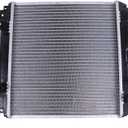 DVPARTS Radiator 1906-6311 Compatible with Kubota Tractor BX1850D BX1860 BX1870 BX1870 BX1880 BX2350D BX2360 BX2370 BX2370-1 BX2380 BX23S BX24D BX25 BX25DLB BX25DLB-1