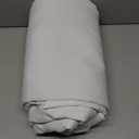 NICETOWN 100% Blackout Window Curtain Panels, Cold and Full Light Blocking Drapes with Black Liner for Nursery, 84 inches Drop Thermal Insulated Draperies (White, 2 Pieces, 52 Wide Each Panel)