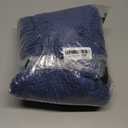 LOMAO Knitted Throw Blanket with Tassels Bubble Textured Lightweight Soft Throws for Couch Cover Home Decor (Navy, 50x60)