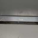 Aluminum Door Threshold with Vinyl and Aluminum Top, Mill Finish - 36 Inches