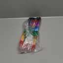 Marspark 20 Pcs Stackable Crayons Stacking Buildable Crayons Colorful Stackable Pencils Party Favors DIY Rainbow Pencil for School Office Birthday Party, 12 Colors(Vivid Color,Flat)