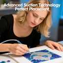 TWIZIUAO Electric Diamond Painting Pen: Diamond Art Vacuum Pen with 3 Adjustable High Levels,Rechargeable & Long-Lasting,Diamond Art Kits for Adults - DIY 5D Diamond Art,No Wax Needed