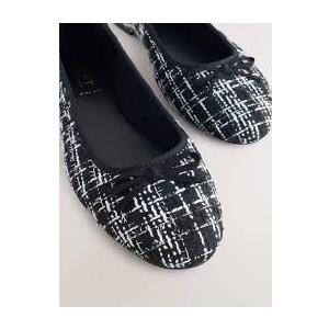 Steve Madden New York Zion Women's Flats Black/White Size 6