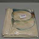 Fall Pumpkin Throw Pillow Covers, 18x18 Inches, Set of 2, Orange and Black Striped Farmhouse Decor, Thanksgiving Holiday Cushion Cases