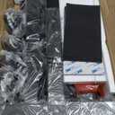 Furniture Dolly 1500LBS Capacity, Adjustable Heavy Duty Iron Moving Dolly Cart with 4 Lockable Caster Wheels, Stand Base for Washing Machine Refrigerator Dryer with Non-Slip Mat Easy Moving