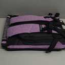 PetAmi Expandable Dog Backpack Carrier for Cats & Pets, Breathable Cat Carrier Backpack with Top Window & Multi-Entry, Ventilated Foldable Travel Carrier for Small Medium Pets up to 18 lbs, Purple (12.5"L x 10.2"W x 16.3"H)