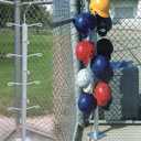 Dugout Helmet Tree - Surface Mount 4 x 3 Ft (Pack of 1)