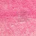 Solid Plush Shag Area Rug, Pink, 31" x 20"