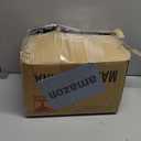 Bathroom Light Fixtures, 1-Light Matte Black Vanity Light with Hand-Blown Globe Glass Shade, High Clarity & Durable, Wall Sconce for Mirror, Kitchen, Bedroom, Hallway