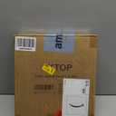 AKTOP Cork Board Bulletin Board 12x12, 1/2" Thick Felt Cork Board Tiles 6 Pack, Small Square Pin Board for Wall, Self Adhesive Corkboards with 60 Push Pin Wood Clips for School, Home & Office, Black