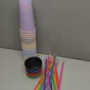 19pcs 24oz Color Changing Cups with Lids and Straws, Color Changing Tumbler, Reusable Cups with Lids in Multicolors Perfect for Cold Drinks, Cold Coffee, Smoothie etc