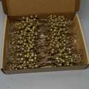 HOHOTIME 36Pcs Christmas Halloween Black Glitter Berry Stems Ornaments, 9.5 Inch Artificial Christmas Tree Picks for Xmas Tree Garland Wreath Vase Decorations DIY Home Decor(Black)