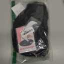 Linfairy Short 80's Costumes Men's Disco Dirt Bag Wig & Moustache Halloween Cosplay Costume Curly Black Wig