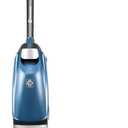 Vacmaster UB0302E Bagged Upright Vacuum Lightweight Cleaner 2-Motor Power Suction with HEPA Filtration, LED Headlight for Pet Hair, Carpet and Hardwood Floor, Blue