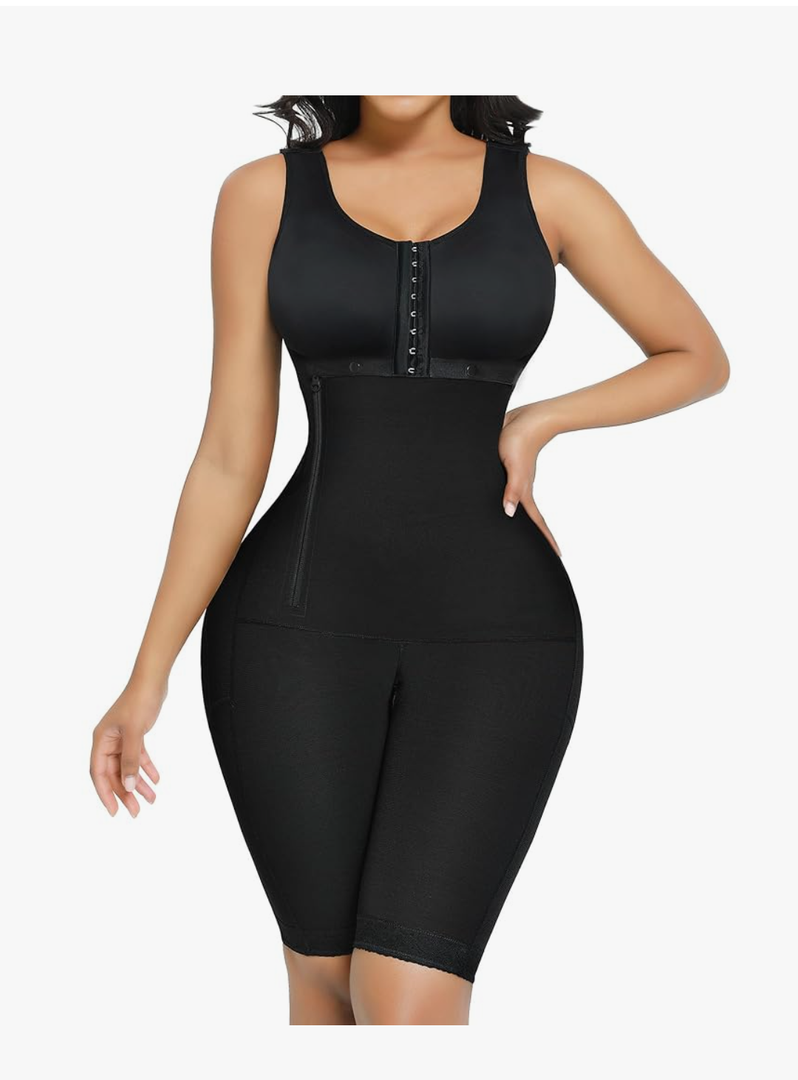 FeelinGirl Fajas Colombianas Full Body Shapewear for Women Post Surgery Compression Garment Reductoras y Moldeadoras, Size S