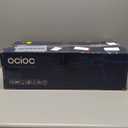 ocioc 52 inch Ceiling Fans with Lights, Large Air Volume Ceiling Fans with Reversible Quiet DC Motor and Remote 2 PackBlack