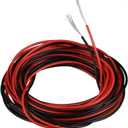 BNTECHGO 28 Gauge Silicone Wire 10 ft red and 10 ft Black Flexible 28 AWG Stranded Tinned Copper Wire