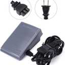 Foot Control Controller Pedal and Power Cord for Machines, Variable Speed Control Sewing Machine Parts Accessories (US plug 110-240v)